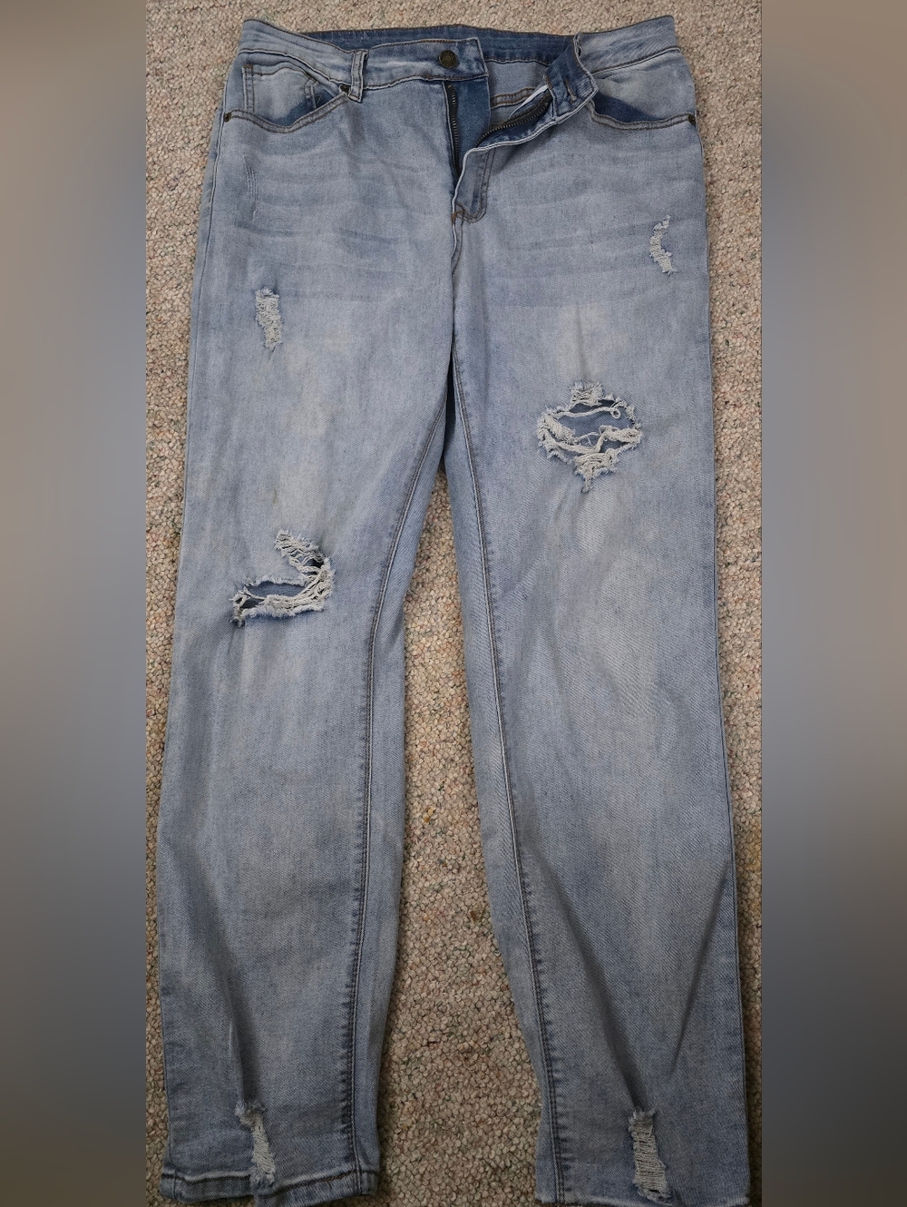 Womens Straight Leg Jeans